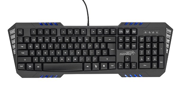 Teclado Gamer Sentey Phoenix Iluminado Black - GS-5700