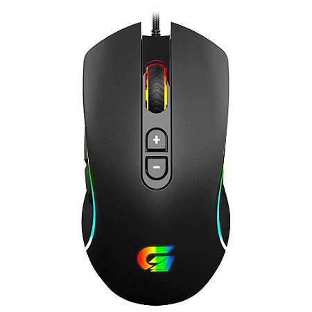 Mouse Gamer Fortrek G Cruiser, RGB, 7 Botões, 10000DPI