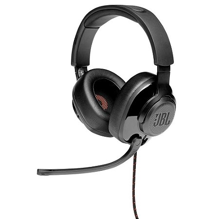 Headset Gamer JBL Quantum 200, Drivers 50mm, Preto