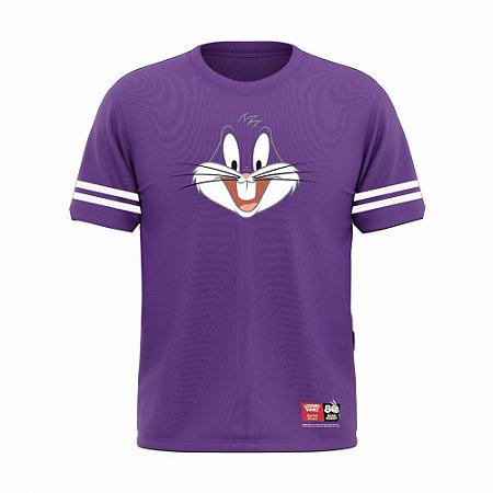 Camiseta Looney Tunes Virtual 1 Roxa