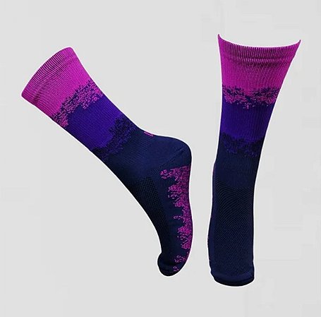 Meias de Poliamida Respingo PINK, ROXO e Marinho (Tamanho único 35 ao 43)