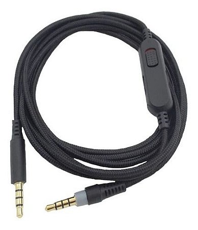 Cabo Removível De Volume Compatível Para Hyperx Cloud Alpha