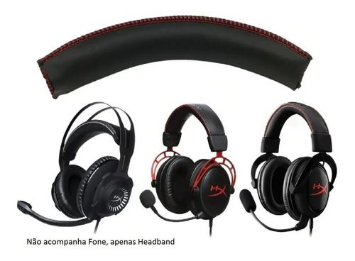 Headband Earpad Bandana Compat vel P Hyperx Cloud II Revolver e Alpha