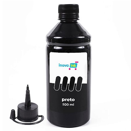 Tinta Black para Impressora Epson EcoTank L5190 500ml Inova Ink