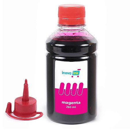 Tinta Magenta para Impressora Epson EcoTank L5190 250ml Inova Ink