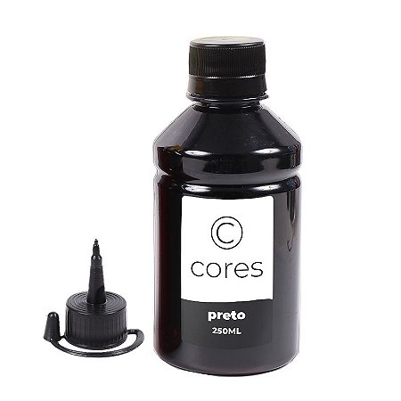 Tinta Black para Impressora Epson L3210 250ml Cores