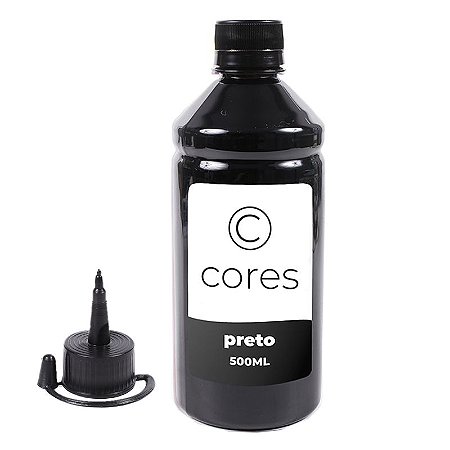 Tinta Compatível para Impressora G6010 Black 500ml Cores
