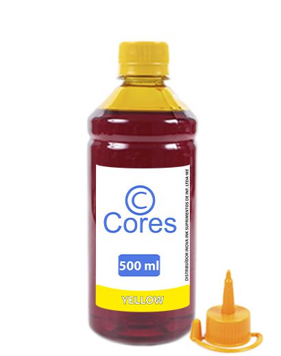 Tinta Yellow Cores Compatível Impressora GT5822 500ml
