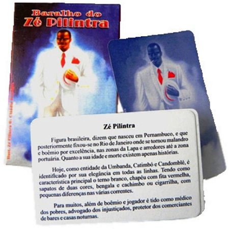 Baralho do Zé Pilintra Baralho composto de 57 cartas 