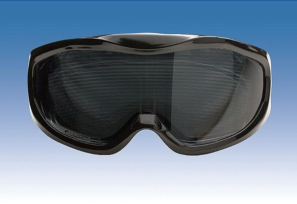 Óculos Simulador de Efeitos de Alcool (0.29 à 0.38 mg/L) - Cinta Azul - Lente Escura - Noturno - Ref. 14502 - NCM 90049090