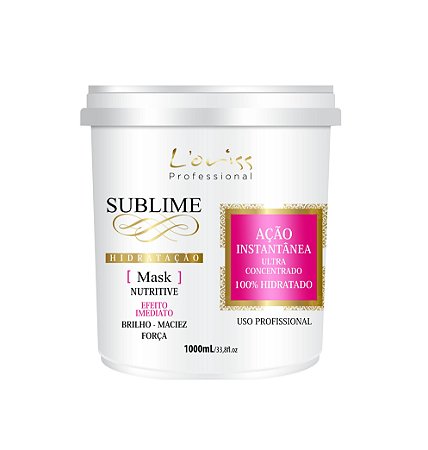 HIDRATAÇÃO SUBLIME  L'ORISS 1 Kg