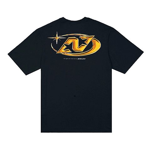 CAMISETA NEW LIFE NEW STAR BLACK