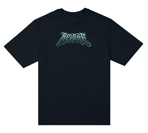 CAMISETA NEW LIFE LETTER BLACK