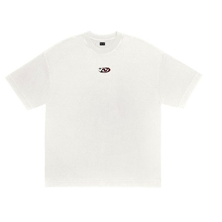 CAMISETA NEW LIFE OVERSIZED EMBROIDERY NEW STAR OFF WHITE