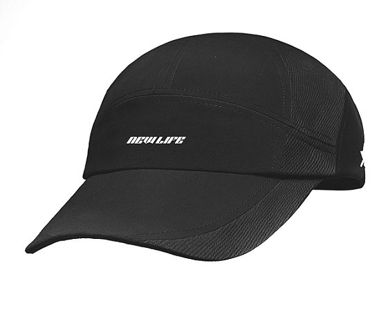 BONÉ NEW LIFE SPORT MINIMAL BLACK