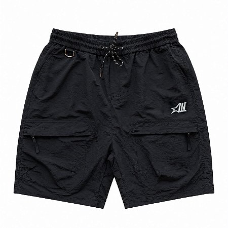 SHORTS CARGO NEW LIFE TECHWEAR BLACK