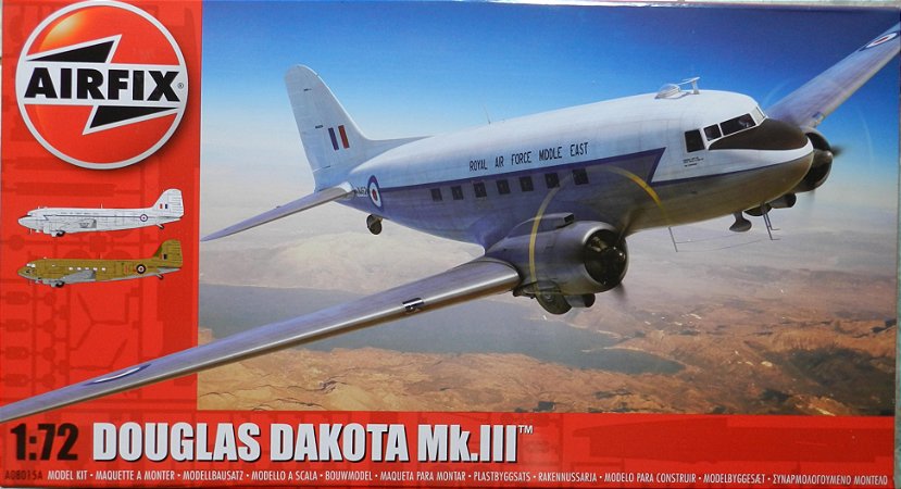 Douglas Dakota Mk-III - escala 1/72 - Airfix  Novo Molde!!!