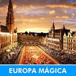 Europa Mágica - 23 dias e 22 noites / Entrada de R$ 3.049,80 + 9 x R$ 790