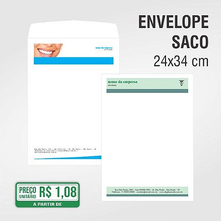 Envelope Saco - 24 x 34 cm