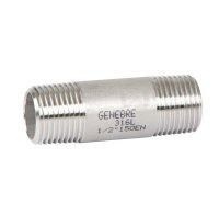 Niple Tubular Inox 316 Macho X Macho - 1/4"