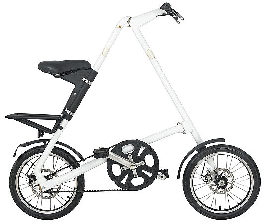 Bicicleta Dobravel Cicla - Estilo Design Praticidade (Branca)