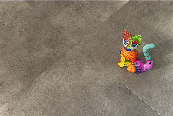 Piso Vinílico 3 mm Ospe Concretum 91,4 X 91,4cm / preço por m2