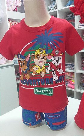 Conjunto menino Patrulha Canina