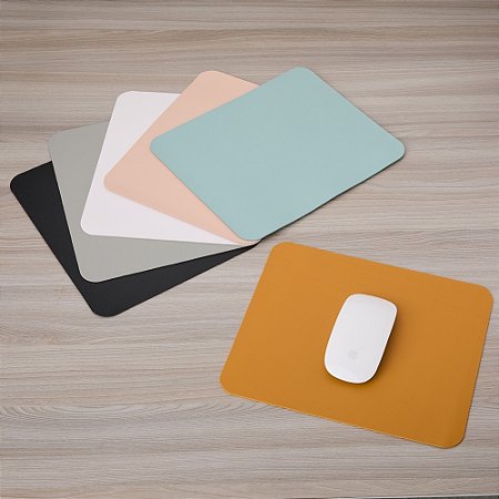 MOUSE PAD COURO SINTÉTICO - MPD008