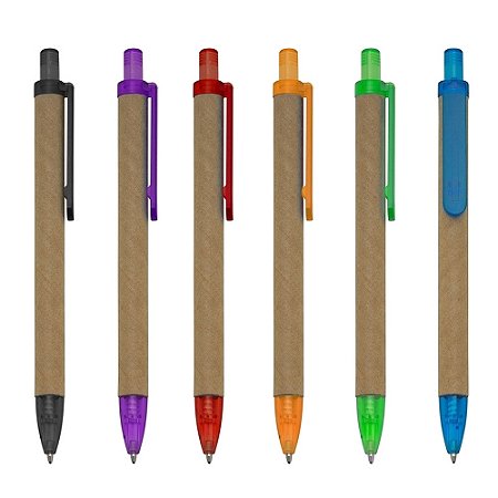 CANETA ECOLÓGICA PAPELÃO - CE019