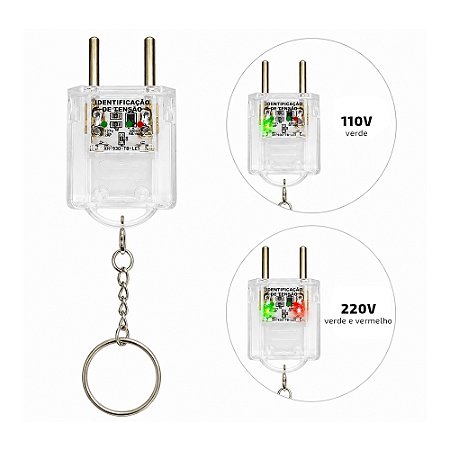 CHAVEIRO TESTE DE TENSÃO ELÉTRICA PERSONALIZADO - FER034
