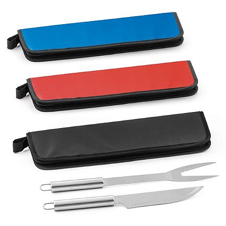 KIT CHURRASCO INOX 2PÇS - KC014