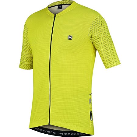 Camisa ciclismo masculina Free Force Grids