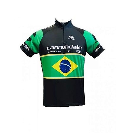 Camisa ciclismo Cannondale Brasil Be Fast
