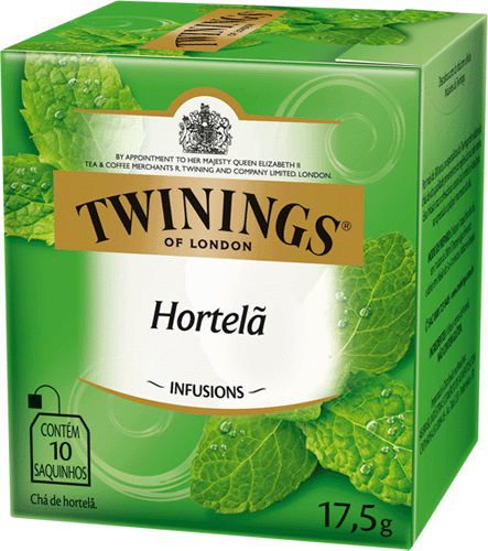 Chá Twinings Hortelã 10 sachês