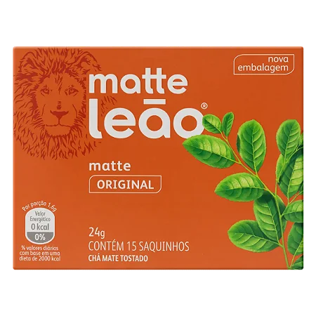 Chá Leão Matte Original Mate 15 Sachês