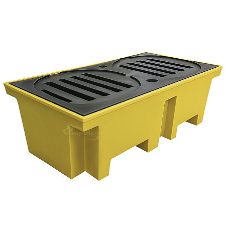 Pallet de Contenção Para 2 Tambores - 255 Litros