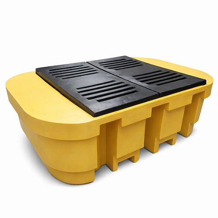 Bacia de Contenção para IBC - 1000 Litros - Amarela