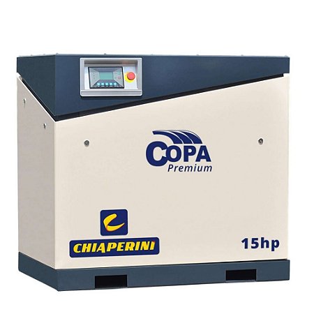 Compressor parafuso 15 HP - Chiaperini Copa Premium 15