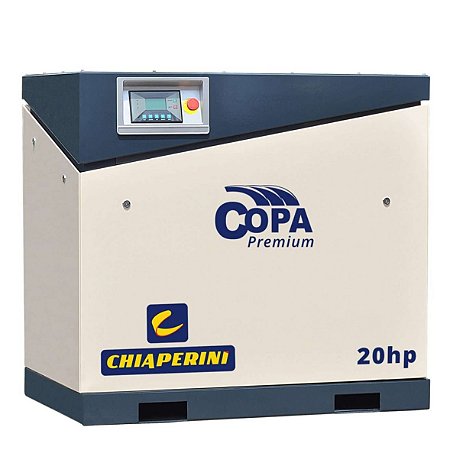 Compressor parafuso 20 HP - Chiaperini Copa Premium 20