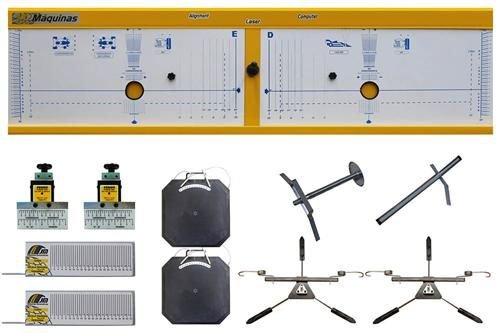 Kit Alinhador Laser para Aro 18"