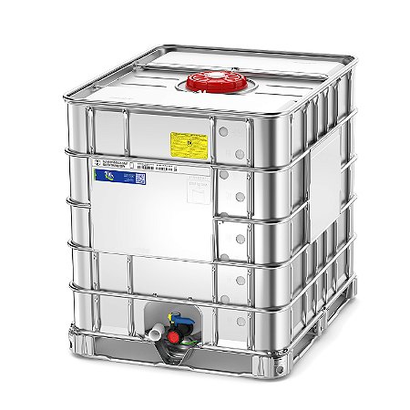 Ibc container 1000 litros com Revestimento em Aço para Segurança na Zona-EX