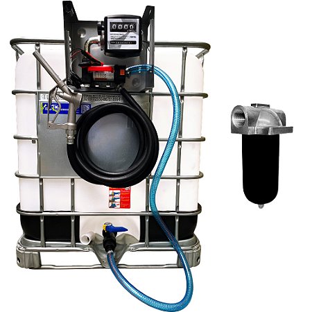 Kit Unidade de Abastecimento Diesel 40lpm 12V com Filtro de Partículas