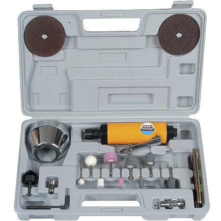 Kit Retífica Pneumática de 1/4" - CH R-12K - Chiaperini