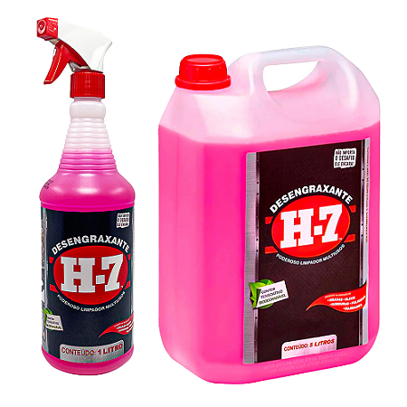 Kit desengraxante h7 - Limpeza Pesada - Multiuso