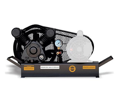 Compressor de Ar Baixa Pressão 10 Pés Sobre Base sem Motor - CHIAPERINI