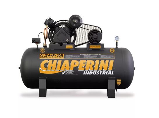 Compressor 15+PCM/APV 200 Litros 110/220V Monofásico - Chiaperini