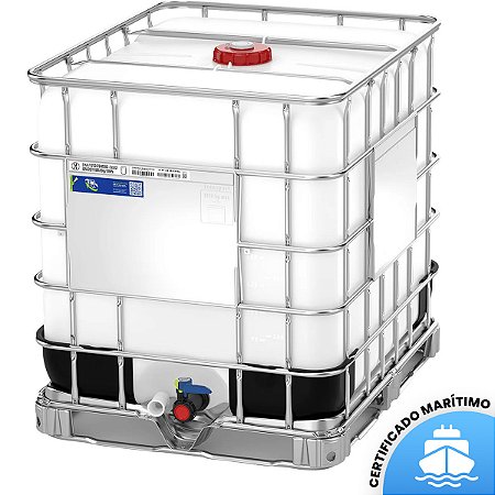 IBC 1000 Litros Standard - Certificado Terrestre e Marítimo