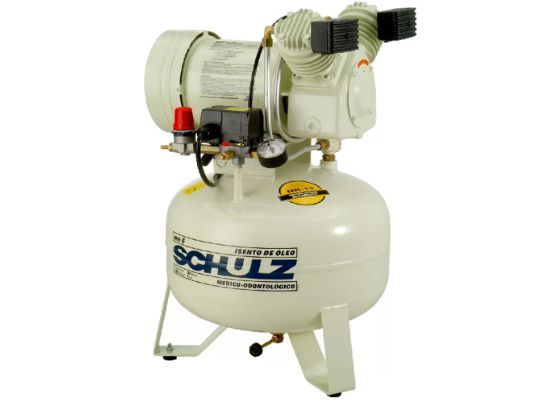 Compressor de Ar Odontológico Silencioso 6PCM 29 Litros MSV 6/30 - SCHULZ