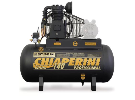 Compressor de Ar Média Pressão 10 Pés 110L 140PSI sem Motor - CHIAPERINI