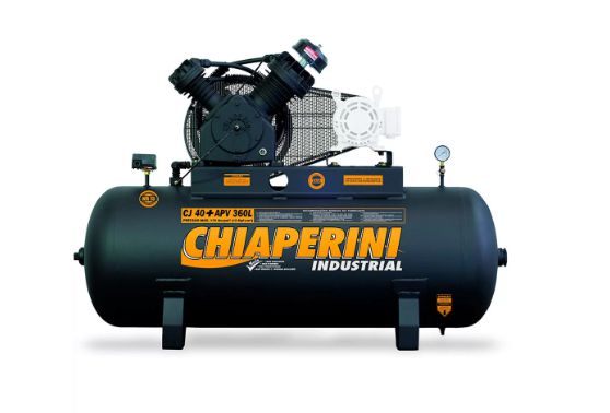 Compressor de Ar Alta Pressão Industrial CJ30 APV 40 Pés 360L 175PSI sem Motor - CHIAPERINI